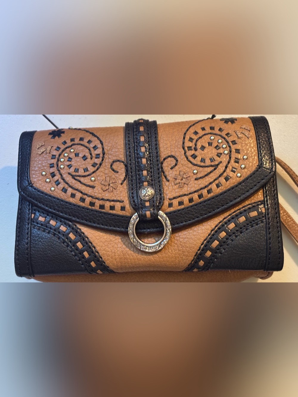 Brighton Montreal Crossbody Organized Bag vintage